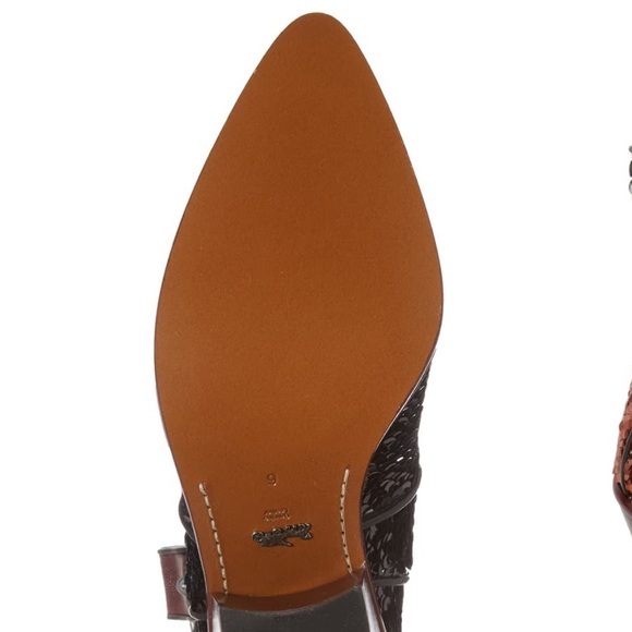 NWOT Coach Western Sequin Embellished Bootie - Picture 7 of 17